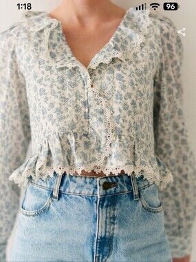 Sezane Alexiana Blouse Size 34 / 2